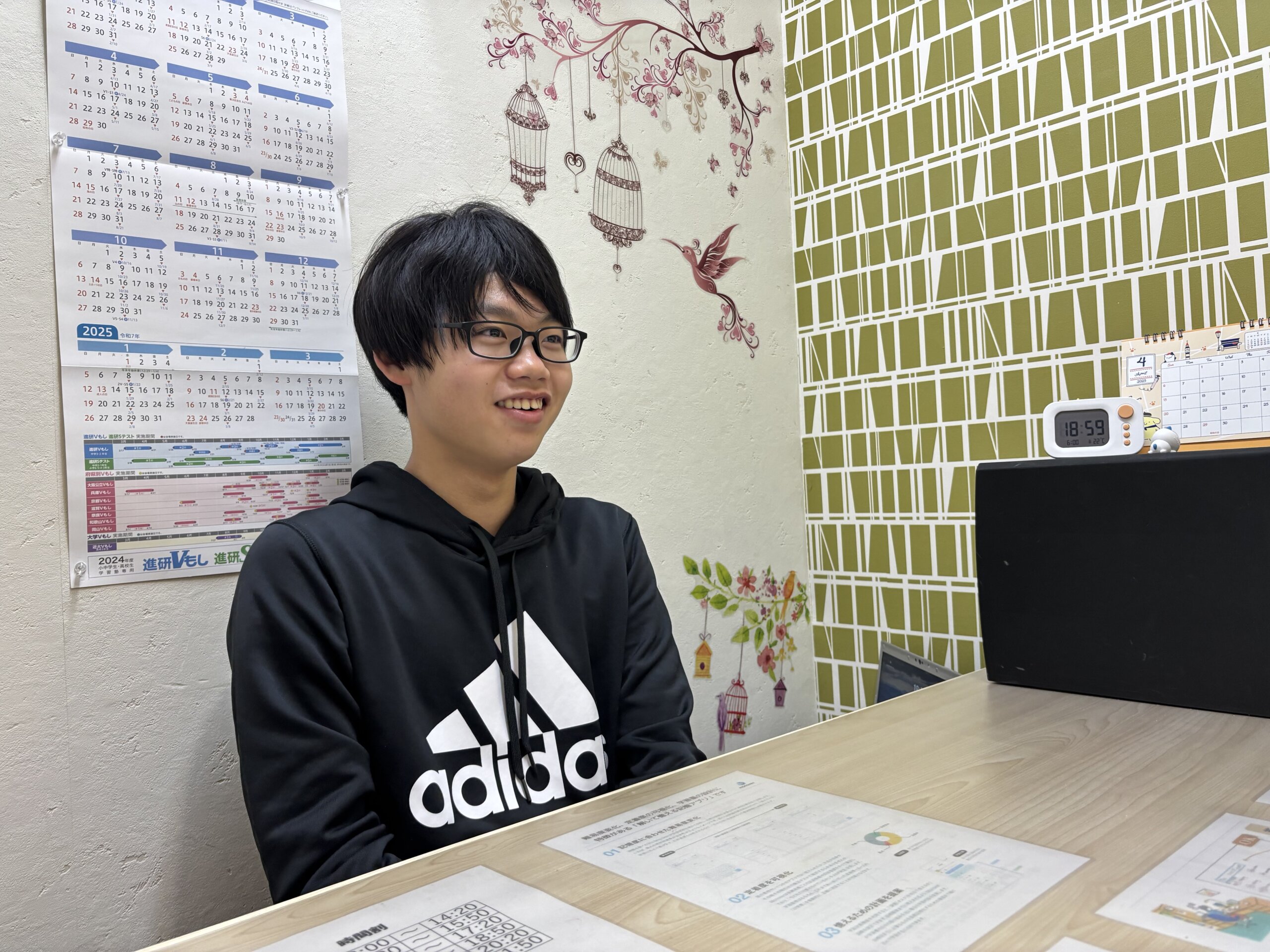 御影高校　合格体験記　中学入学後の早い段階から勉強に危機感を覚え入塾 3年間続けた努力で志望校に合格