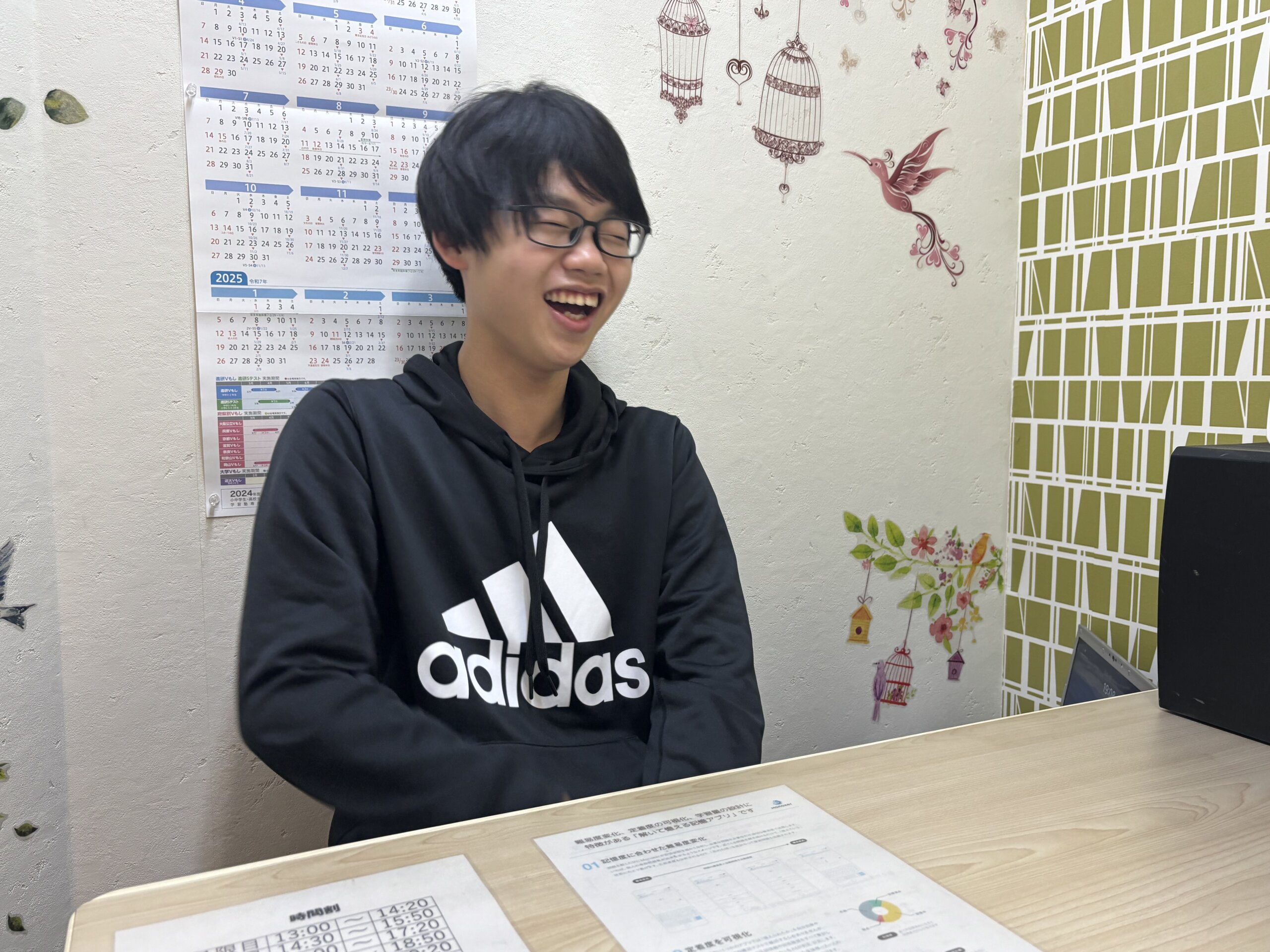 御影高校　合格体験記　中学入学後の早い段階から勉強に危機感を覚え入塾 3年間続けた努力で志望校に合格