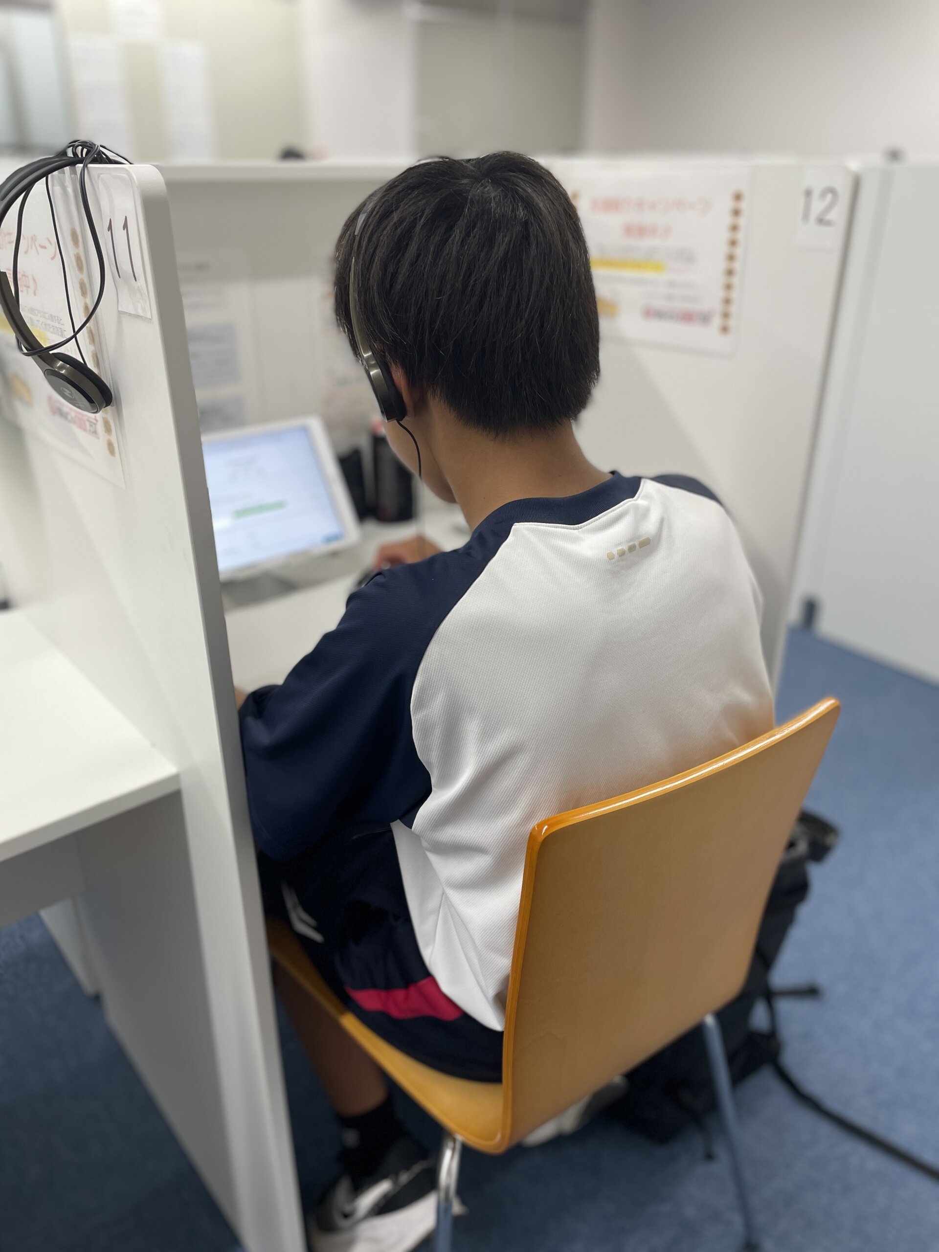 勉強中の様子