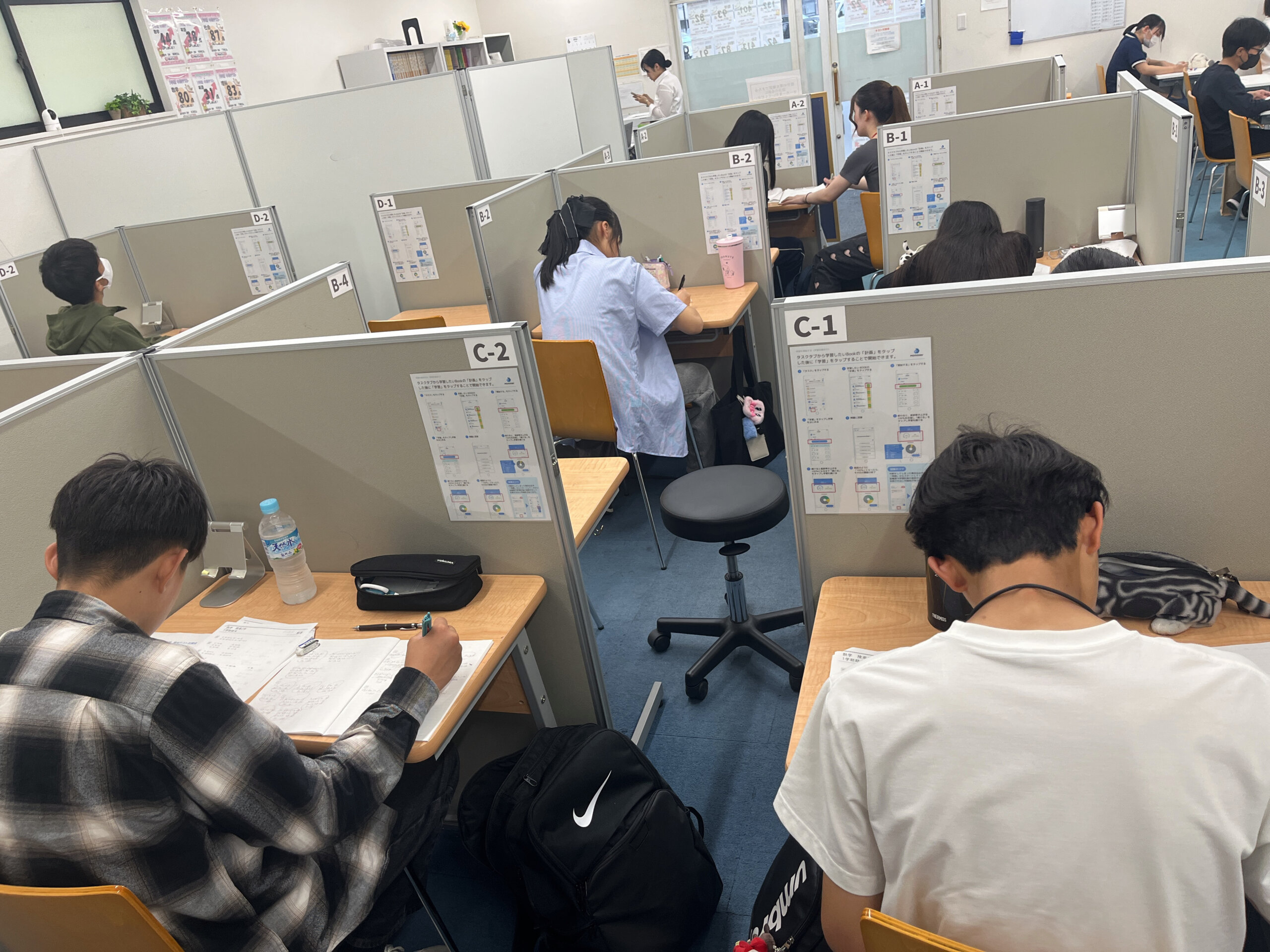 テスト対策勉強会の様子