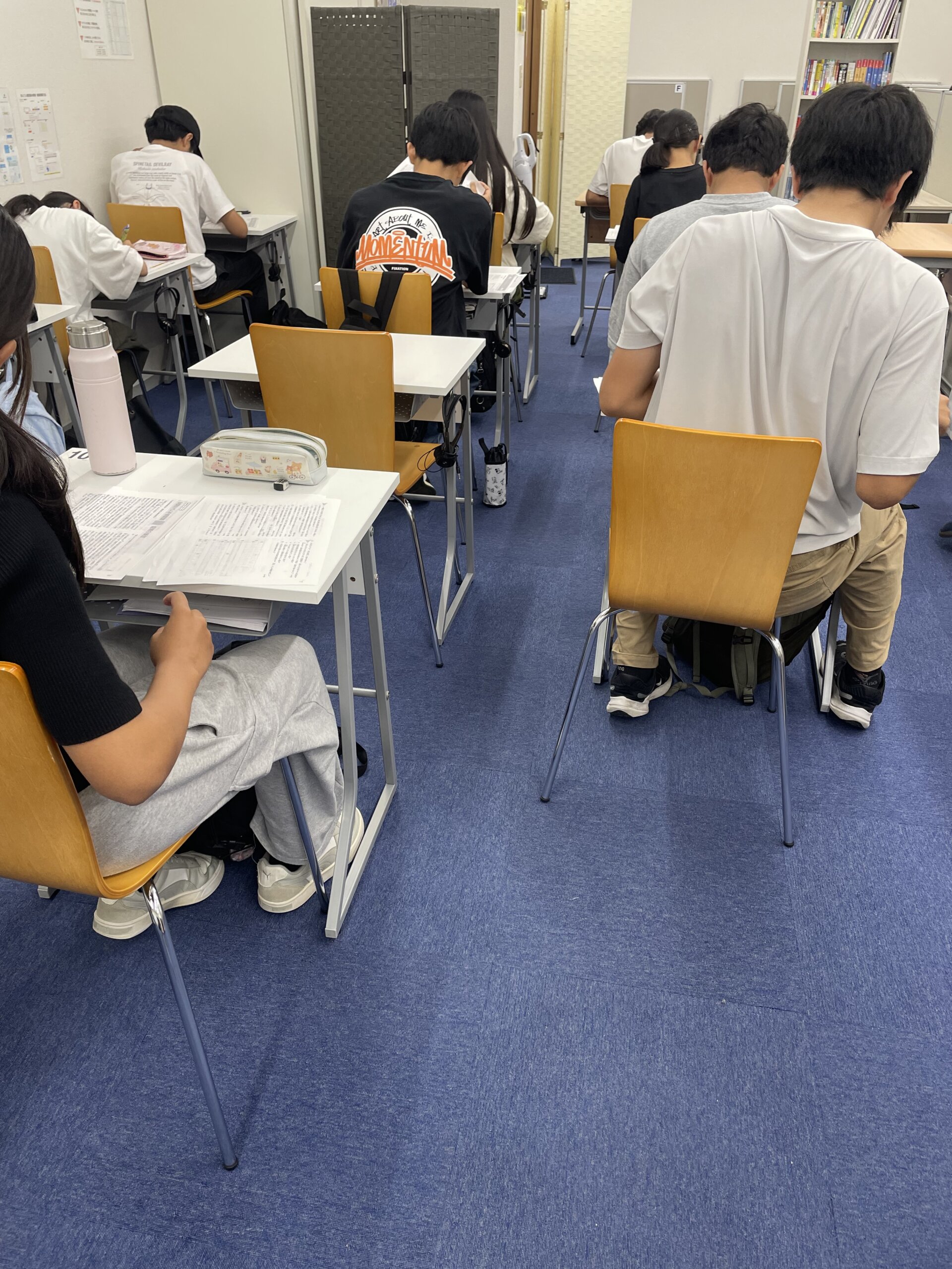 テスト対策勉強会の様子