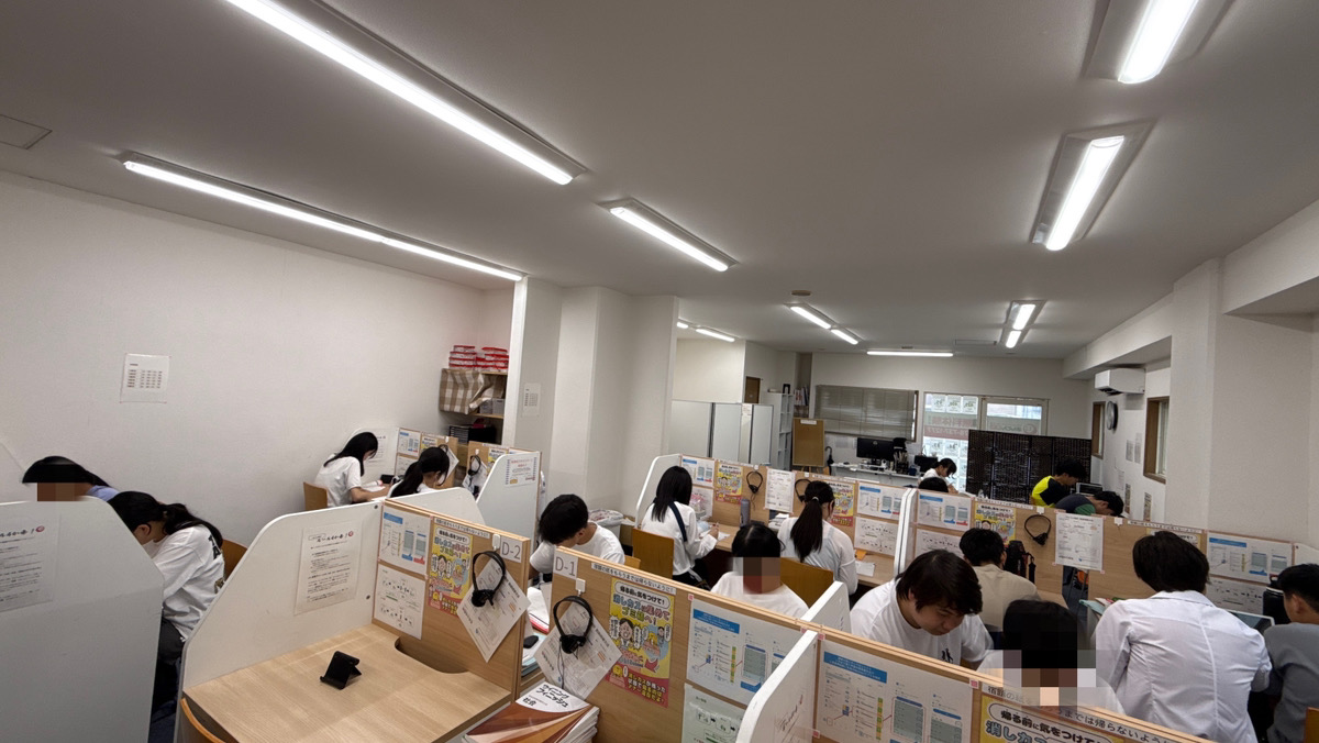 テスト対策勉強会の様子