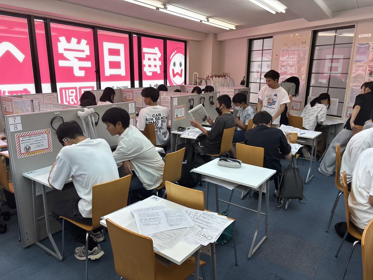 テスト対策勉強会の様子