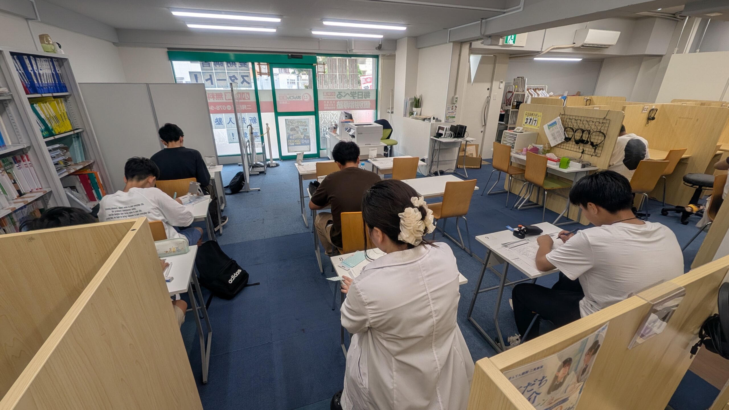 テスト対策勉強会の様子