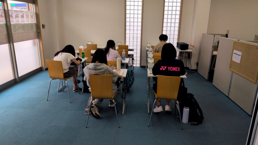 テスト対策勉強会全体の様子